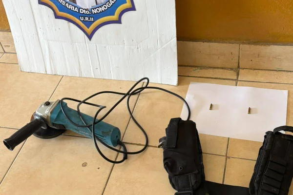 Recuperan proyectiles y un chaleco policial en Nonogasta