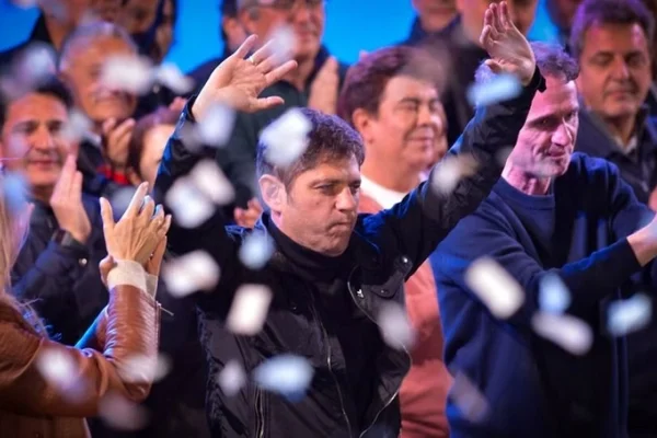 Kicillof celebró el triunfo en las legislativas de Buenos Aires: 