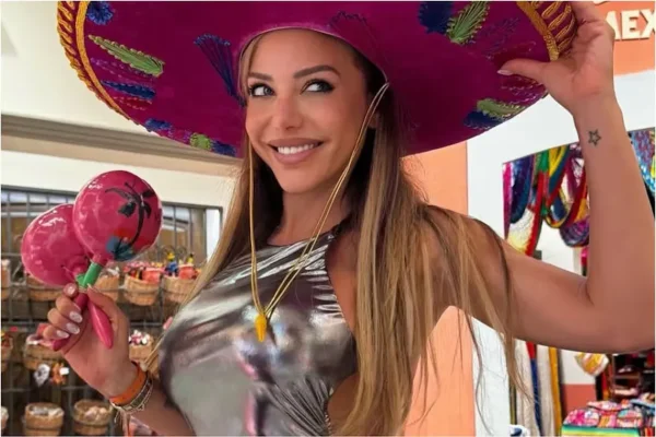 Evangelina Anderson compartió en las redes sus vacaciones en México
