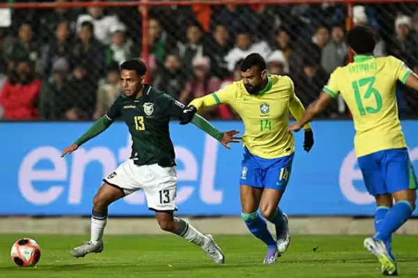 Bolivia le ganó a Brasil y disputará el Repechaje para jugar el Mundial 2026