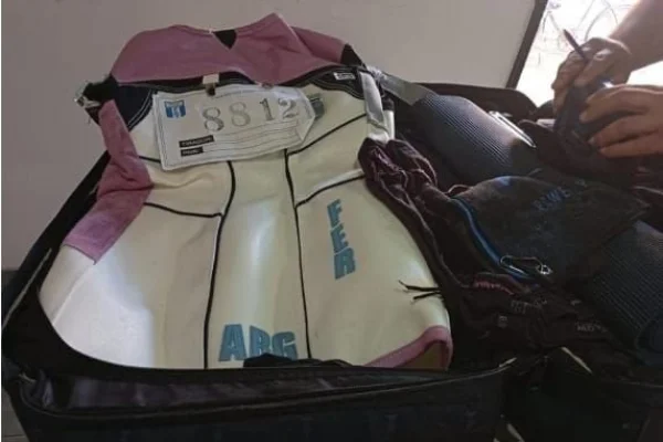 Recuperaron la ropa deportiva robada a Fernanda Russo