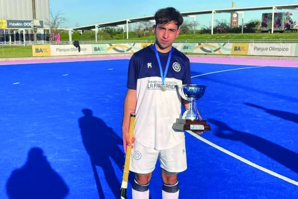 Santiago Agüero, el primer riojano campeón en Buenos Aires