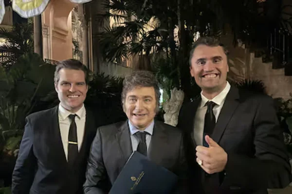 Milei envió sus condolencias a la familia de Charlie Kirk