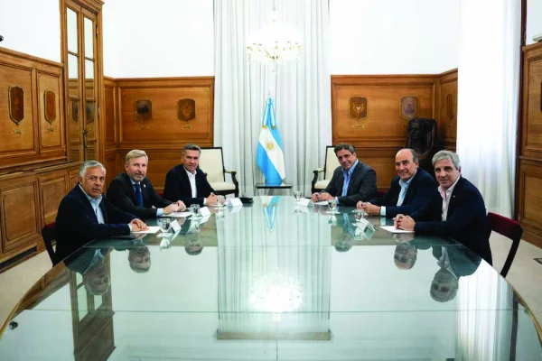 Gobierno Nacional reunió a tres gobernadores afines