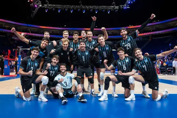 La selección argentina pone primera en el Mundial de Vóley ante Finlandia
