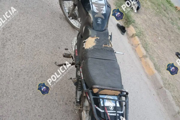 Un joven con heridas de consideración en un siniestro vial