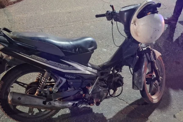 Secuestraron una motocicleta frente a un local bailable en la Av. 30 de Septiembre