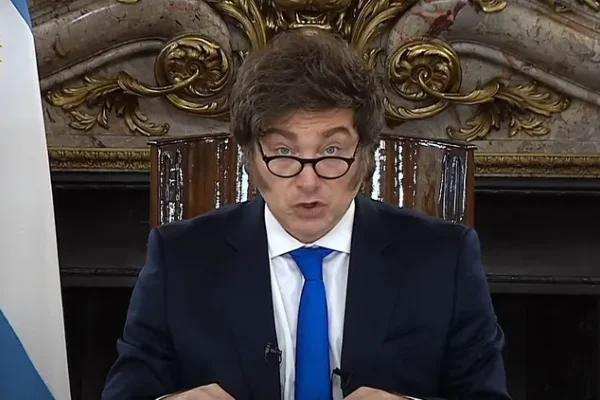 Habla Javier Milei por Cadena Nacional