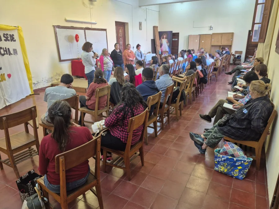 Logística. En el Centro Pastoral Santo Domingo se realizó el Jubileo del consuelo y la escucha., organizado por el Equipo de Pastoral de escucha, el Equipo Suyana .