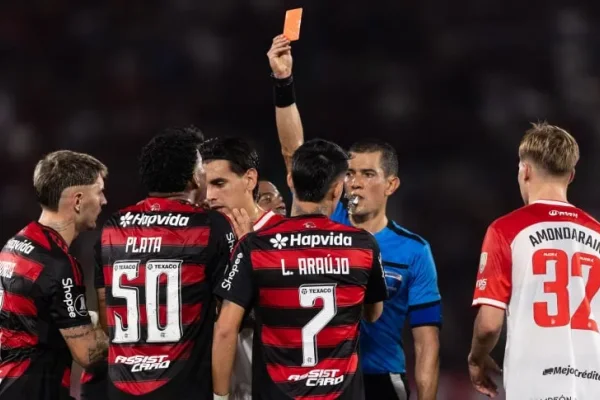Conmebol le sacó la amarilla a Plata tras el durísimo comunicado de Flamengo