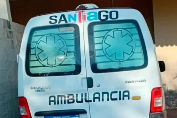Santiago del Estero: un empleado público usó una ambulancia del municipio para ir a un hotel alojamiento