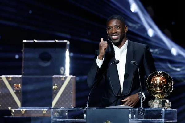 Ousmane Dembélé le ganó la puja a Lamine Yamal y se quedó con el Balón de Oro 2025
