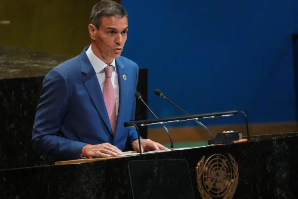 Pedro Sánchez reclama la entrada de Palestina en la ONU y exige medidas inmediatas para “frenar el genocidio en Gaza”