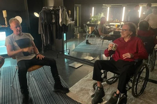 Charly García y Sting: ya se sabe cuál es la canción y hay un adelanto en video