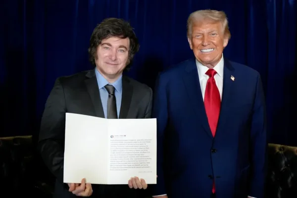 Tras reunirse con Milei, Trump aseguró : 