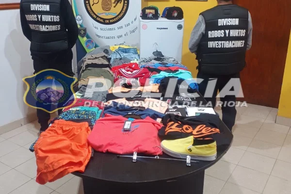 Allanamientos permitieron recuperar varios elementos robados