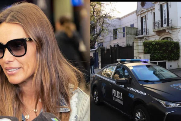 Allanamiento y 8 detenidos por el robo a la casa de Pampita