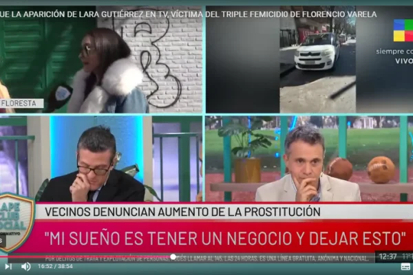 Una de las jóvenes asesinadas apareció en TV hace unas semanas: habló sobre las denuncias de prostitución