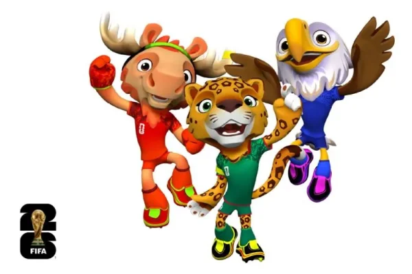 FIFA presentó a las tres mascotas del Mundial 2026: por qué eligieron un águila, un jaguar y un alce