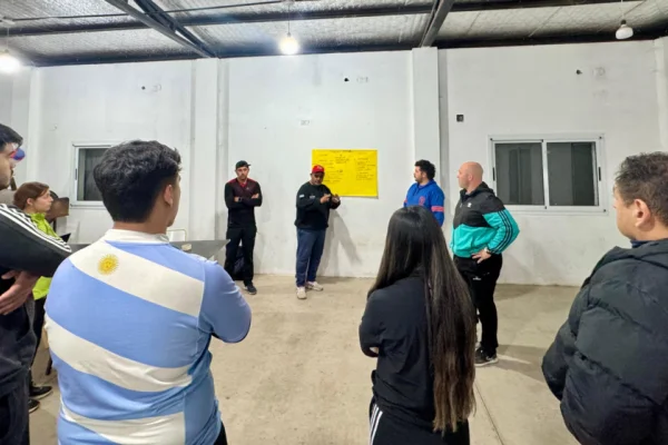 La Unión Andina capacitó a entrenadores en Rugby Infantil