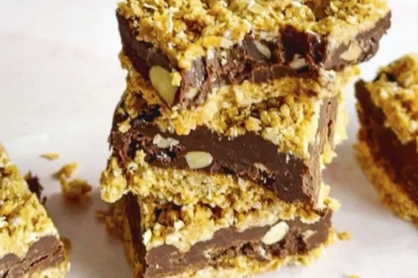 Cuadraditos energéticos de avena y chocolate: la receta fácil y saludable para tus snacks