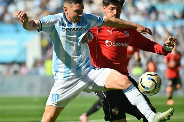 Racing e Independiente quedaron a mano en el Cilindro