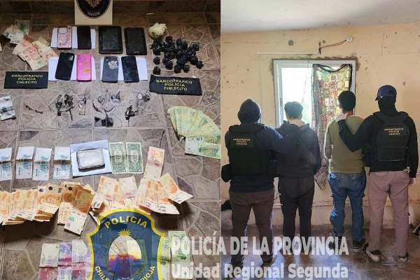 Nuevo golpe al narcotráfico en Chilecito dejó dos detenidos