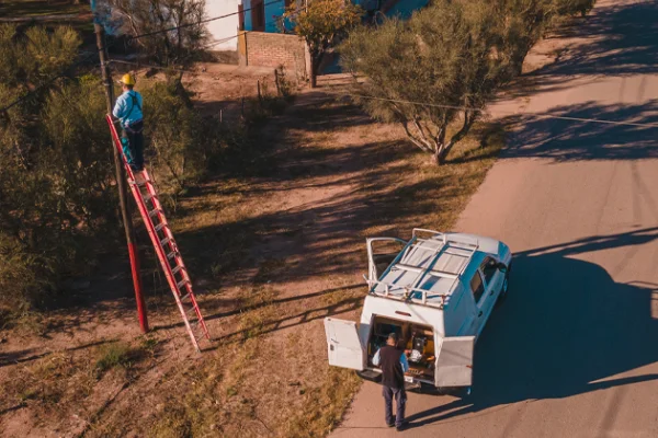 Internet para todos sumó a Vichigasta a la red provincial de fibra óptica