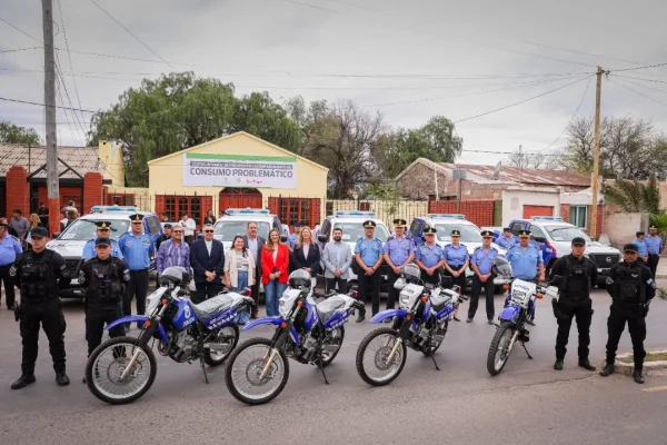 El Gobierno Provincial reforzó la seguridad en Chepes con nuevos patrulleros
