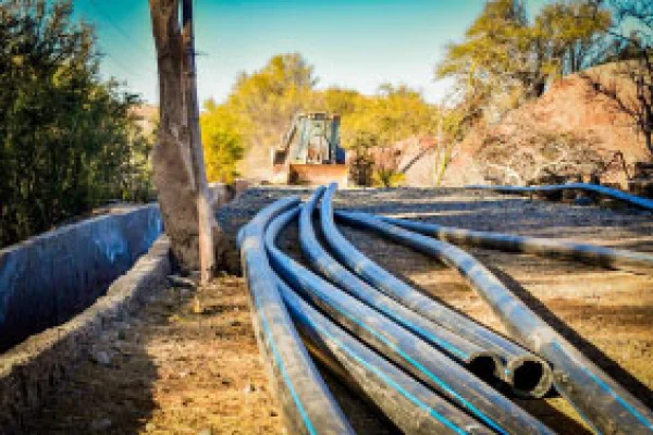 En Villa Unión avanzan obras para fortalecer sistema de agua