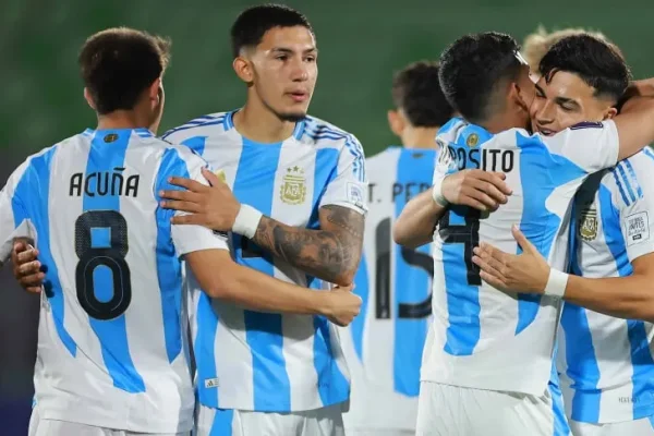 La Selección Argentina goleó a Australia y se metió en octavos del Mundial Sub 20