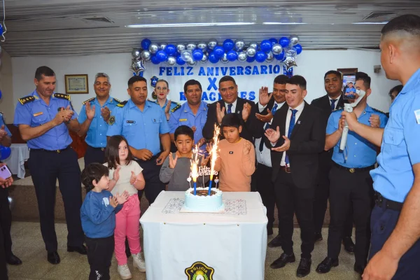 Relaciones Institucionales de la Policia festejó 11 años de vida