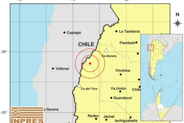 Tembló el oeste riojano