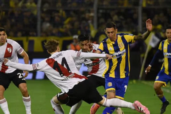 River Plate cayó 2-1 con Rosario Central