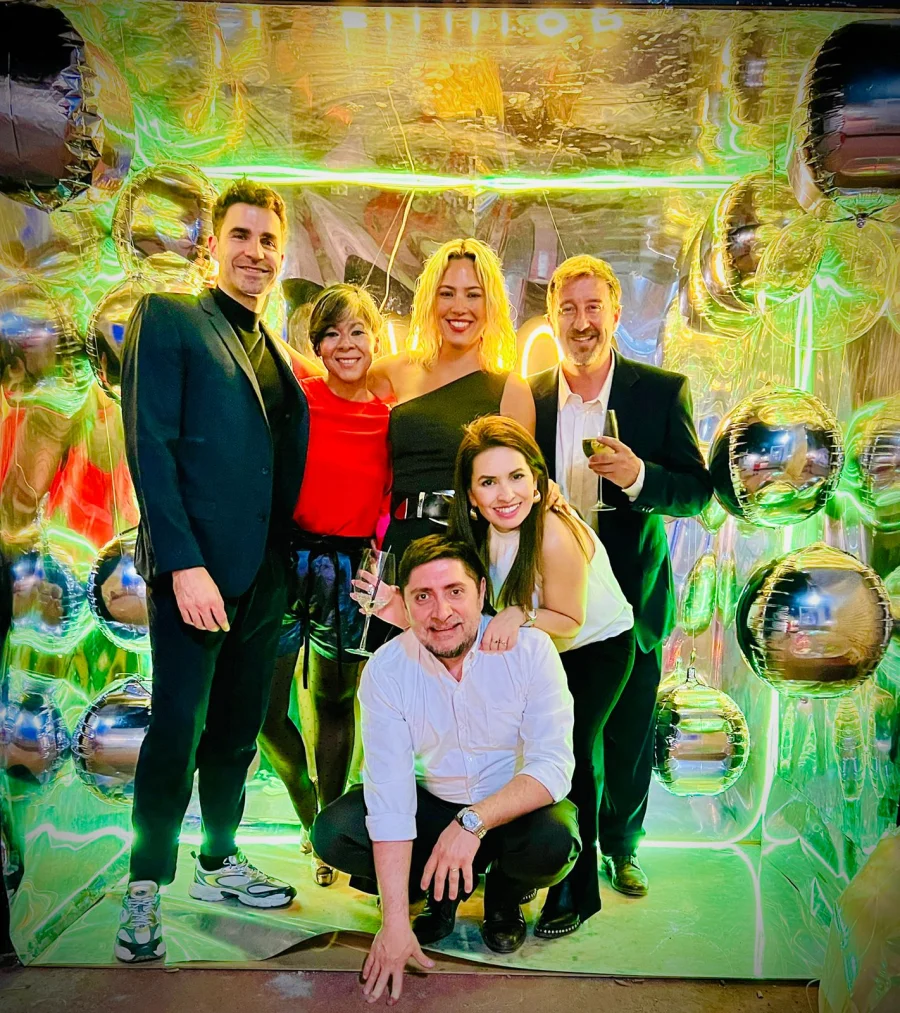 El equipo de COVIAR -con Mario González a la cabeza - con Nueva Rioja