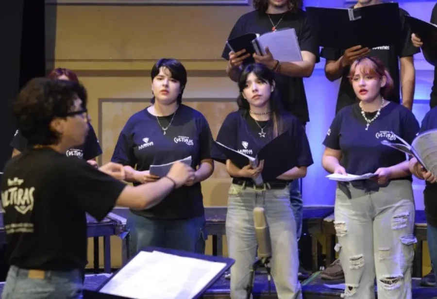 Tuvieron la oportunidad de participar de una capacitación sobre musicales de Broadway.
