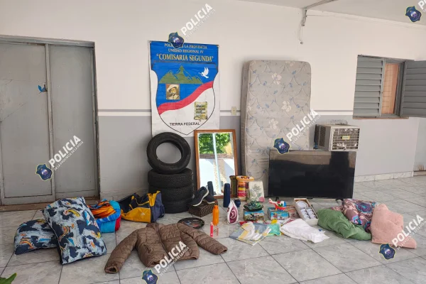 La Policia recuperó de todo y detuvo a una persona