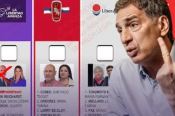 Confirman que la reimpresión de boletas costaría $12 mil millones si Santilli reemplaza a Espert