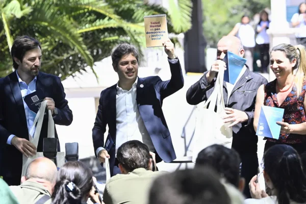 Axel Kicillof: “Destruir el Estado es destruir la perspectiva de una vida mejor”