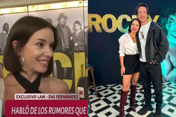 Qué dijo Dai Fernández sobre su supuesto romance con Nico Vázquez