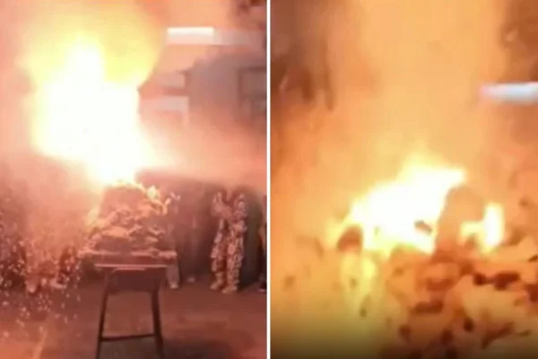 Un experimento explotó en una feria de ciencias en Rancagua: una nena está grave