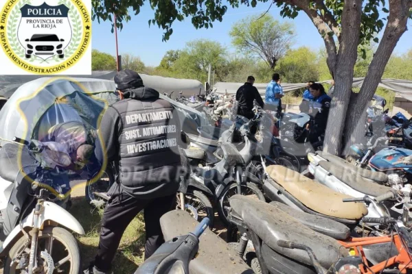 Seis motos secuestradas tras intenso control de la policia en Chamical