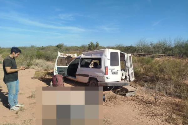 Conductor sufrió lesiones tras un siniestro vial en Ruta 38