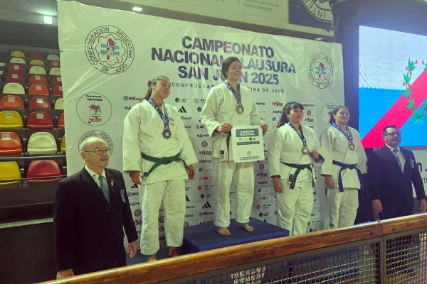 La judoka Ana Paula Robledo brilló en San Juan y metió dos medallas de oro
