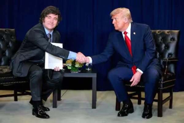 Máxima expectativa: Javier Milei se reúne con Donald Trump en la Casa Blanca