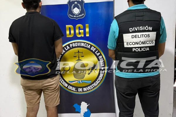 Investigaciones detuvo a un jóven por el delito de estafa