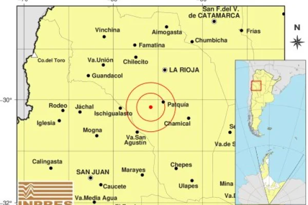 Sismo en los llanos riojanos