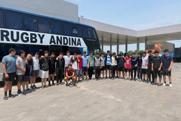 Rugby: La Unión Andina ya está en Formosa para jugar el Select 12 de la categoría M17