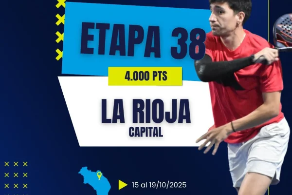 Padel: El Circuito AJPP se juega en La Rioja