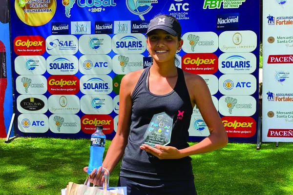 Tenis: Aguirre Ramos se coronó subcampeona sudamericana en Bolivia